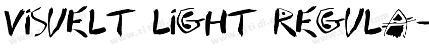 visuelt Light Regula字体转换